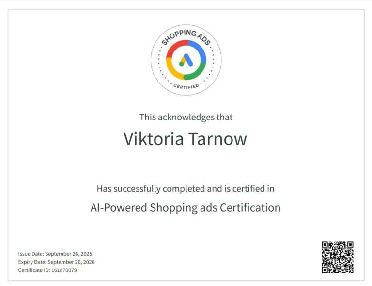 Google Ads Shopping